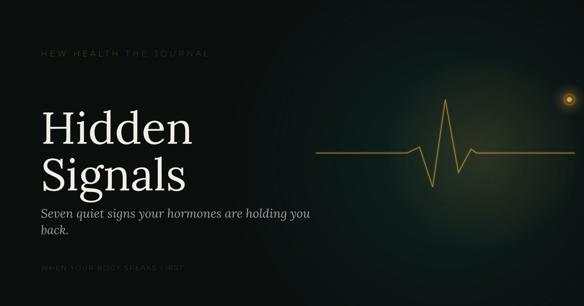 7 Subtle Signs Your Hormones Hurt Performance