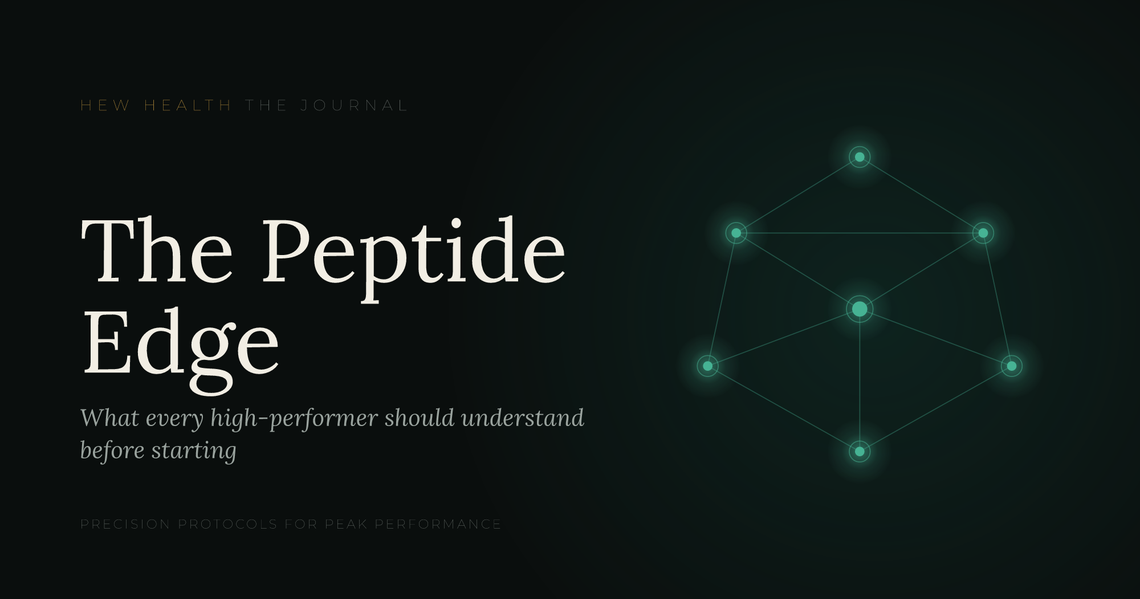 Peptide Protocols: What High-Performers Should Know