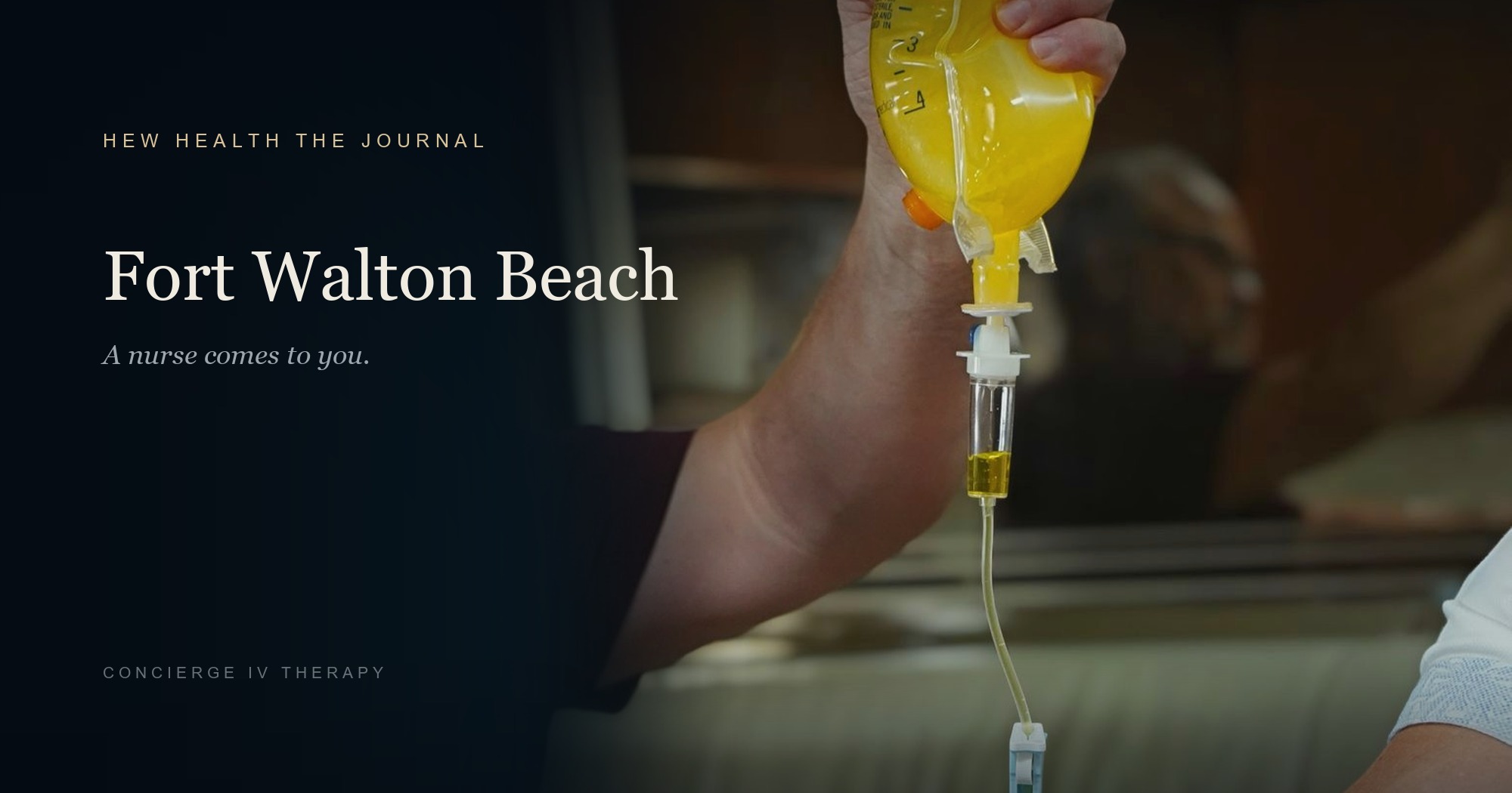 Concierge IV Therapy at Crab Island & Fort Walton Beach