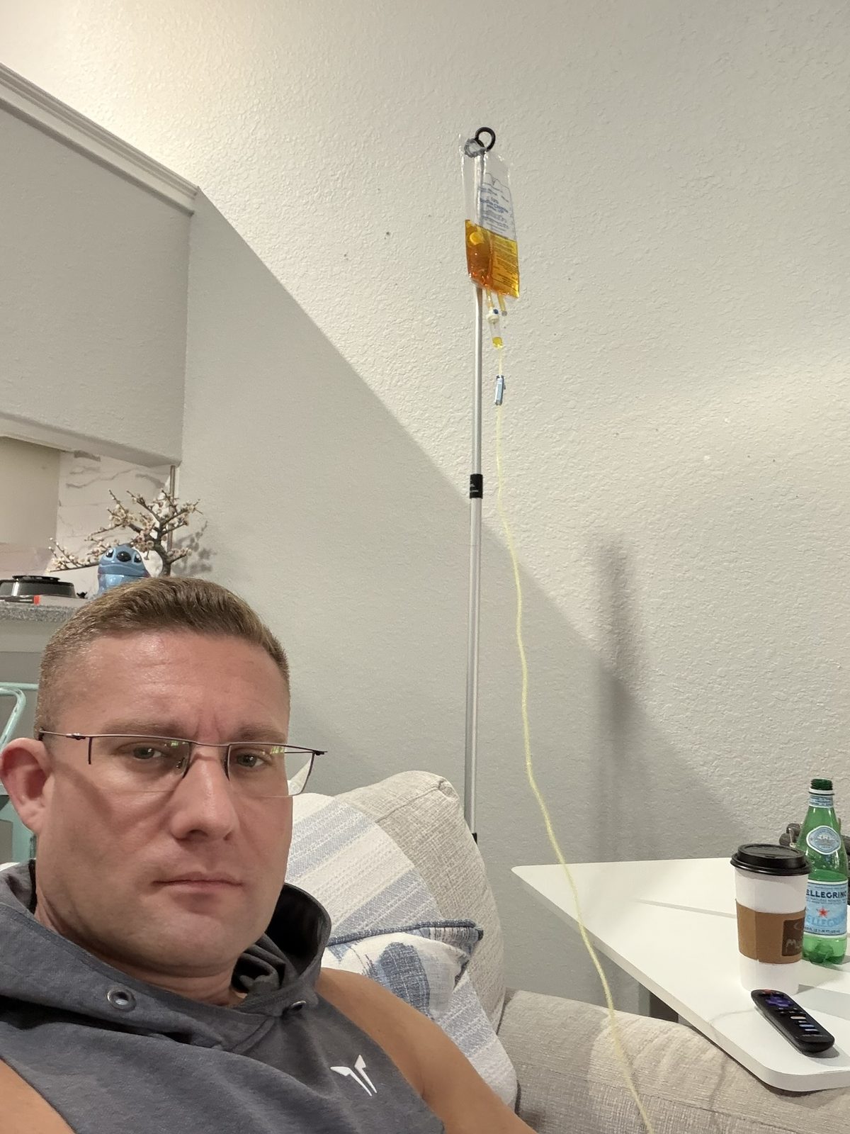 A drip at home